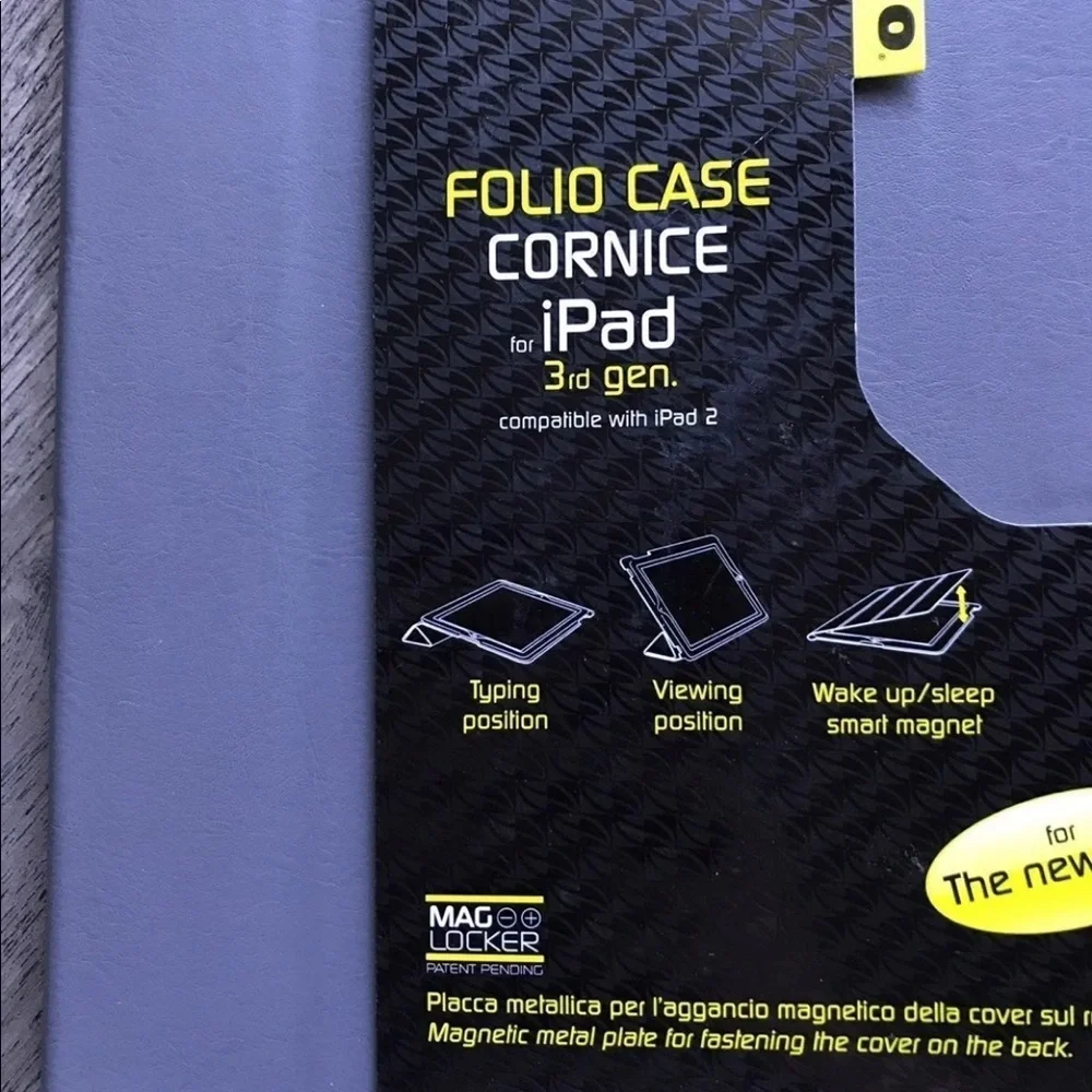 iPad 3rd generation eco-leather case